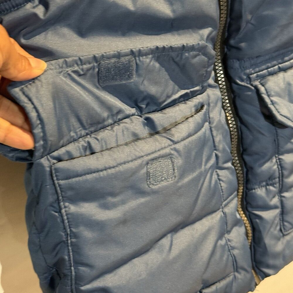 Ixtreme Winter Coat Jacket Boys Size Small Blue Fleece Lined Puffer Hood - Picture 16 of 16
